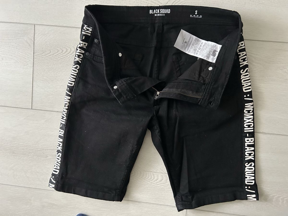Pantaloni: Schwarze Black Squad Shorts, Gr.S – Nuovo (secondo la descrizione) da Strengelbach venduto da Xycy 3