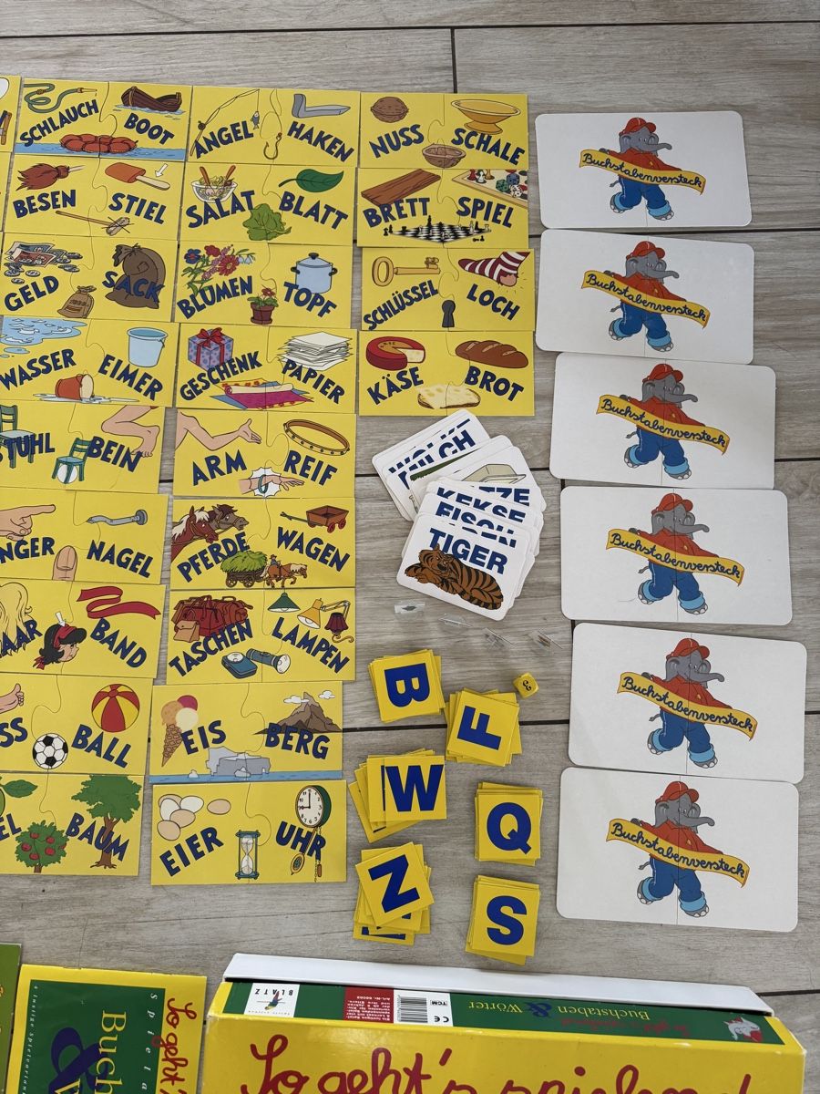 Giochi: Benjamin Blümchen Spiel Buchstaben Wörter,  – Usato da Dittingen venduto da Estrella46 3