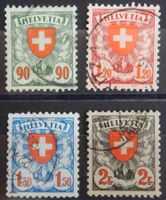 Schweiz Kat. 163-166z gest. Kat. 45 Fr.