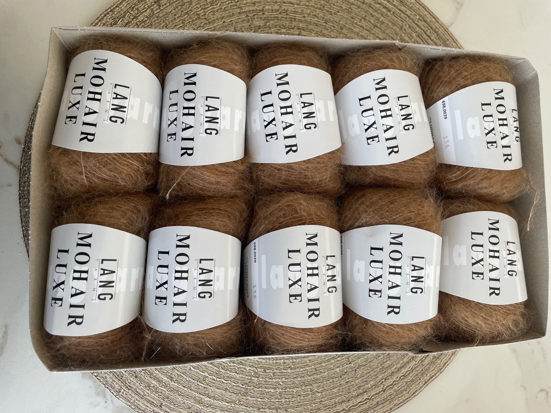 Lana: 14 Kn. LANG Mohair Luxe mit Seide – Nuovo e nell'imballaggio originale da Holziken venduto da rual54