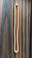 Perlen Kette Schmuck mit Perlex 835 Silber Verschluss Blume