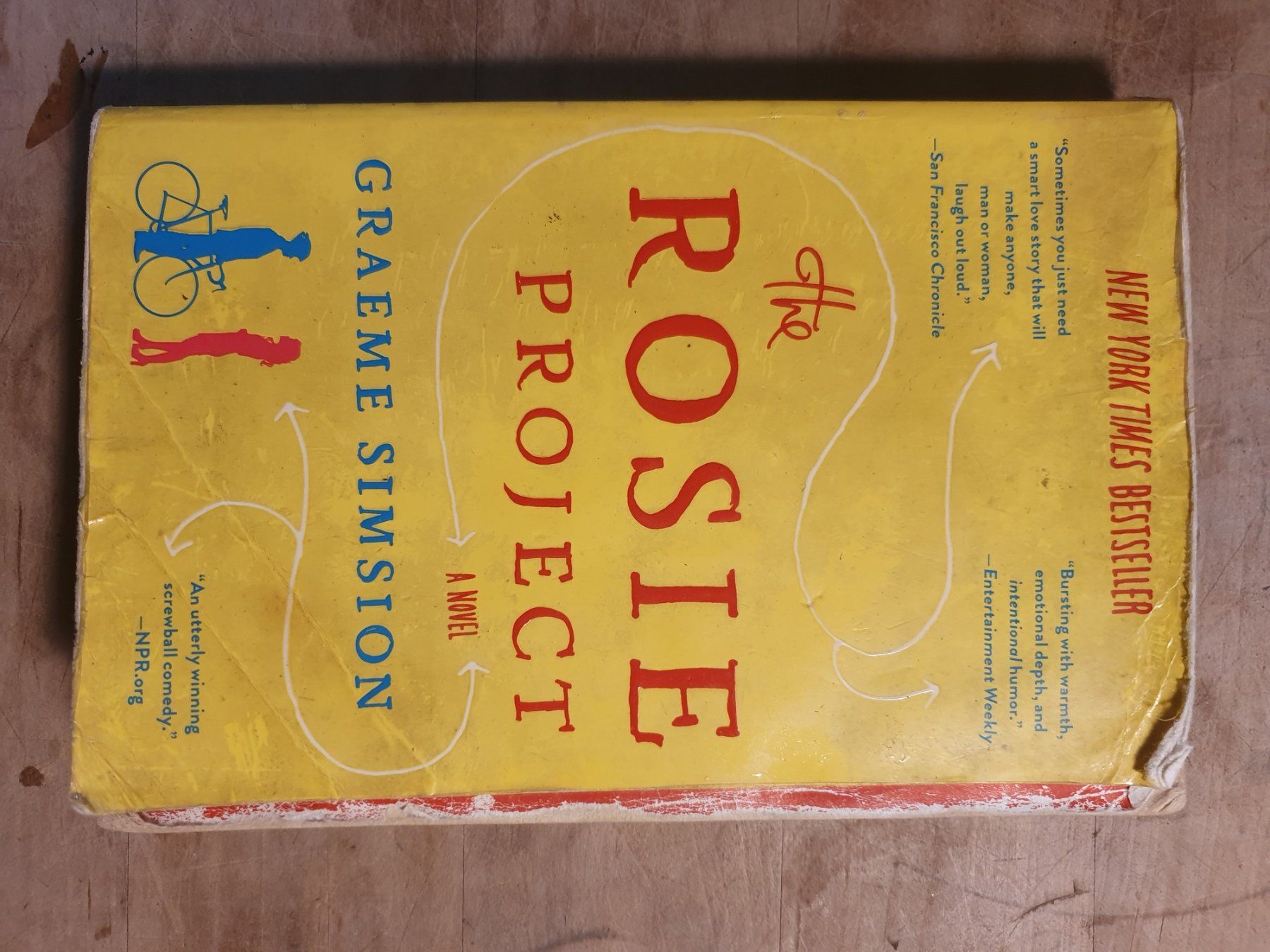 Libri: The Rosie Project Graeme Sinsion Simon & Schuster – Usato da Zürich venduto da loosebone