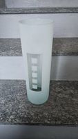 Vaso cilindrico in vetro riciclato opaco