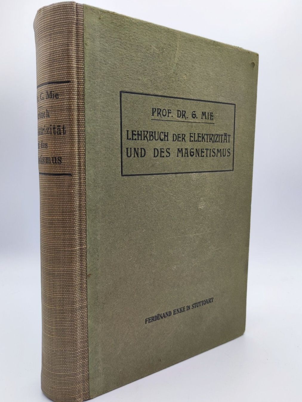 Libri: ELEKTRIZITÄT - MAGNETISMUS - 1910 – Usato da Goldach venduto da Gaip 2