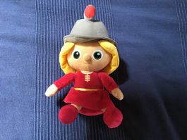 Süsse Stoffpuppe mit Licht und Ton