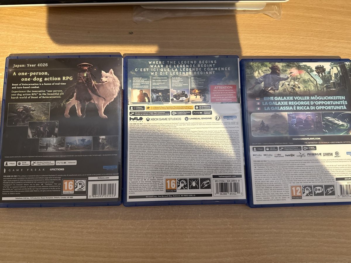 Spiele: 3 x PS5 Spiele  – Gebraucht aus Dietikon von Molella 1