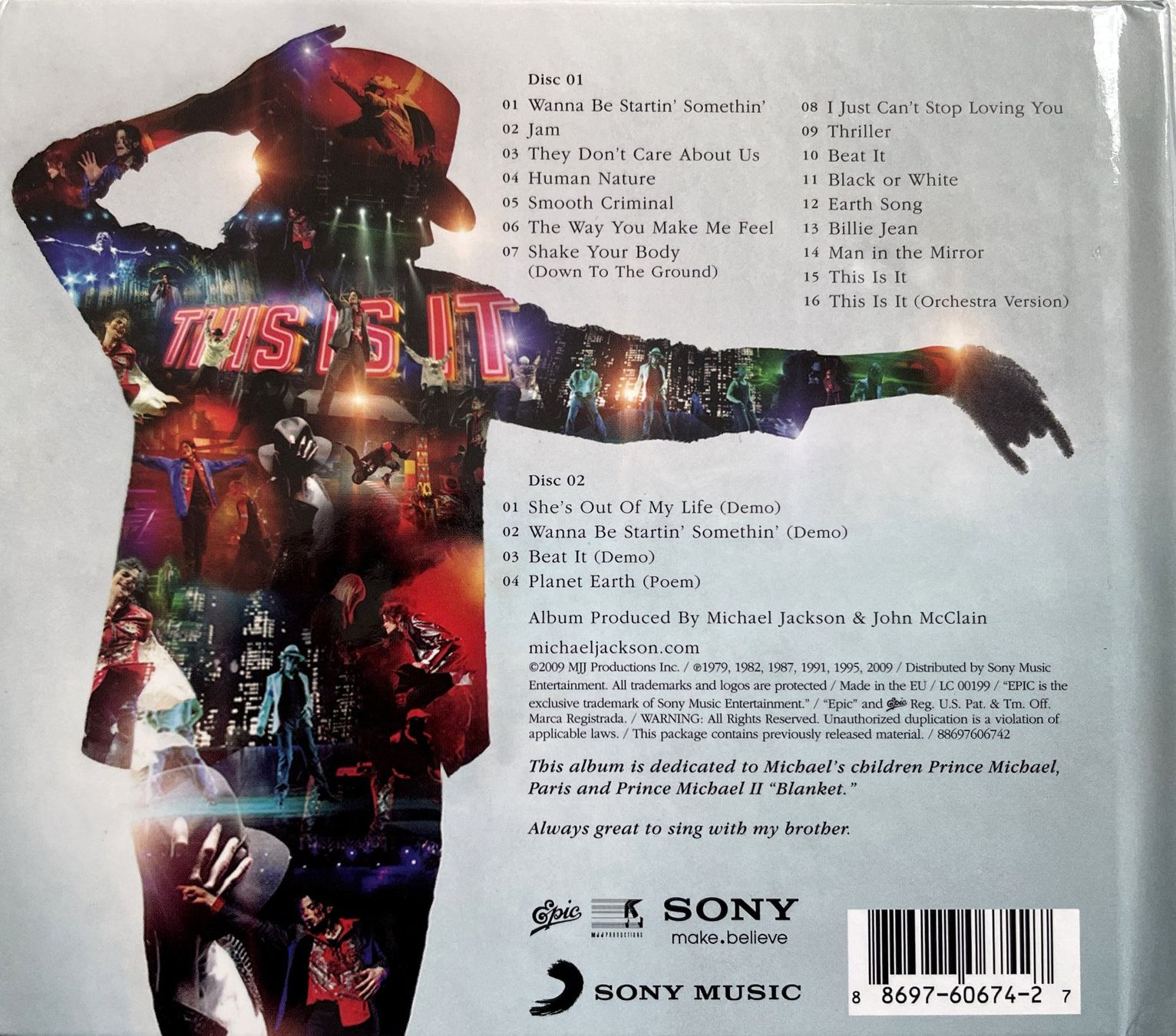 CD: Michael Jackson 2 CD's- This Is It & 36 Page Booklet – Usato da Savagnier venduto da Ne2065 1