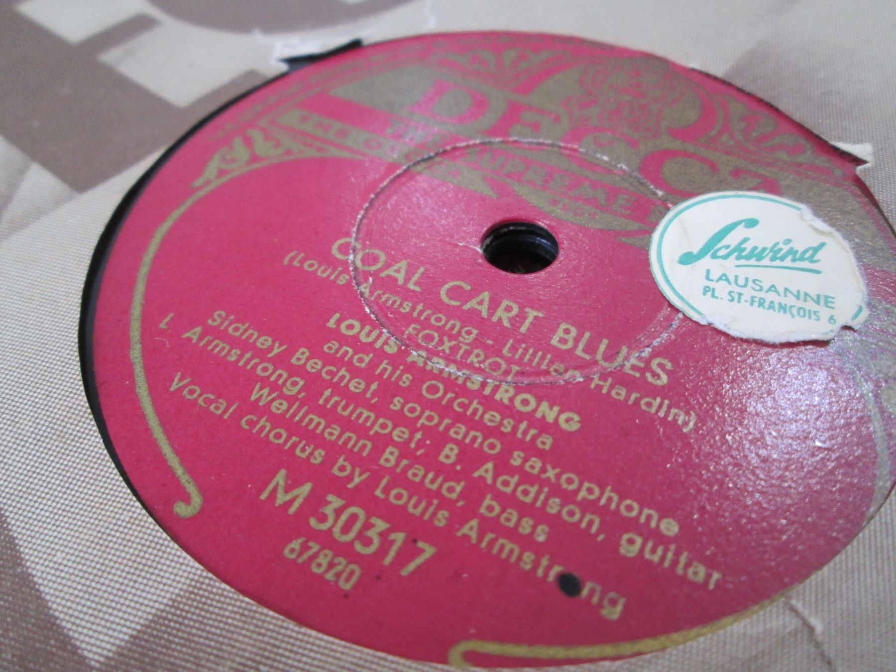 Vinyles: DISQUES 78 TOURS – D'occasion à Lausanne par Leag 4