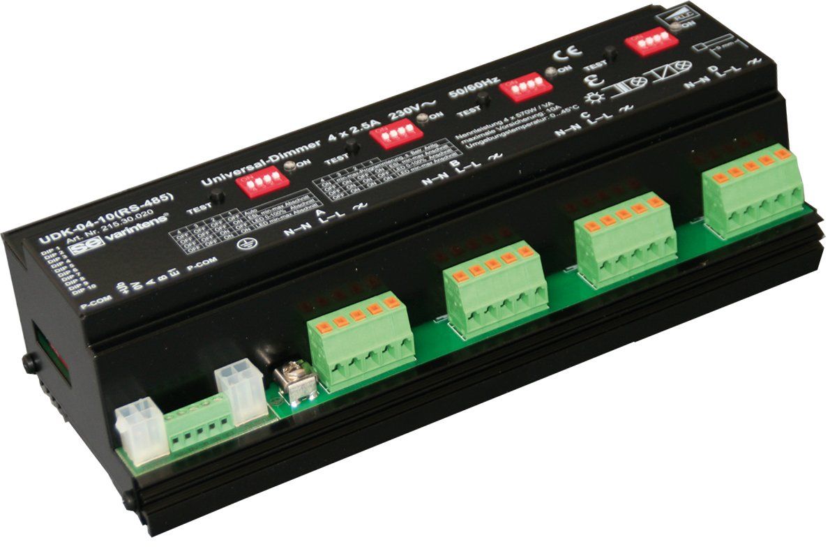 Interruttori: 4-fach Universal Dimmer – Nuovo (secondo la descrizione) da Uster venduto da lookandlisten