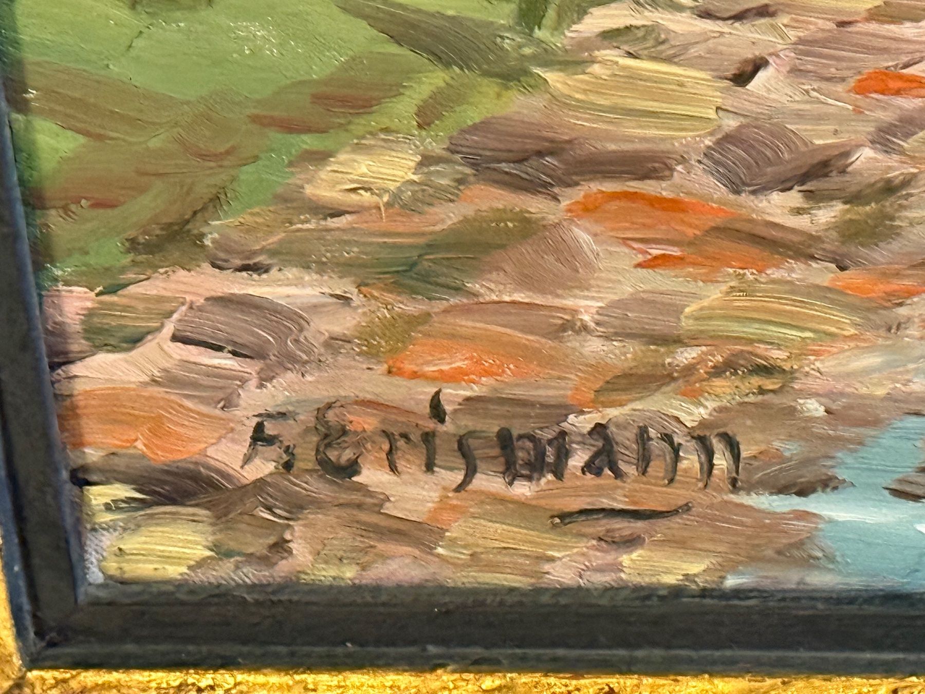 Dipinti: ERISMANN Oelgemälde Berner Oberland signiert – Usato da Bern venduto da Jwpm66 3