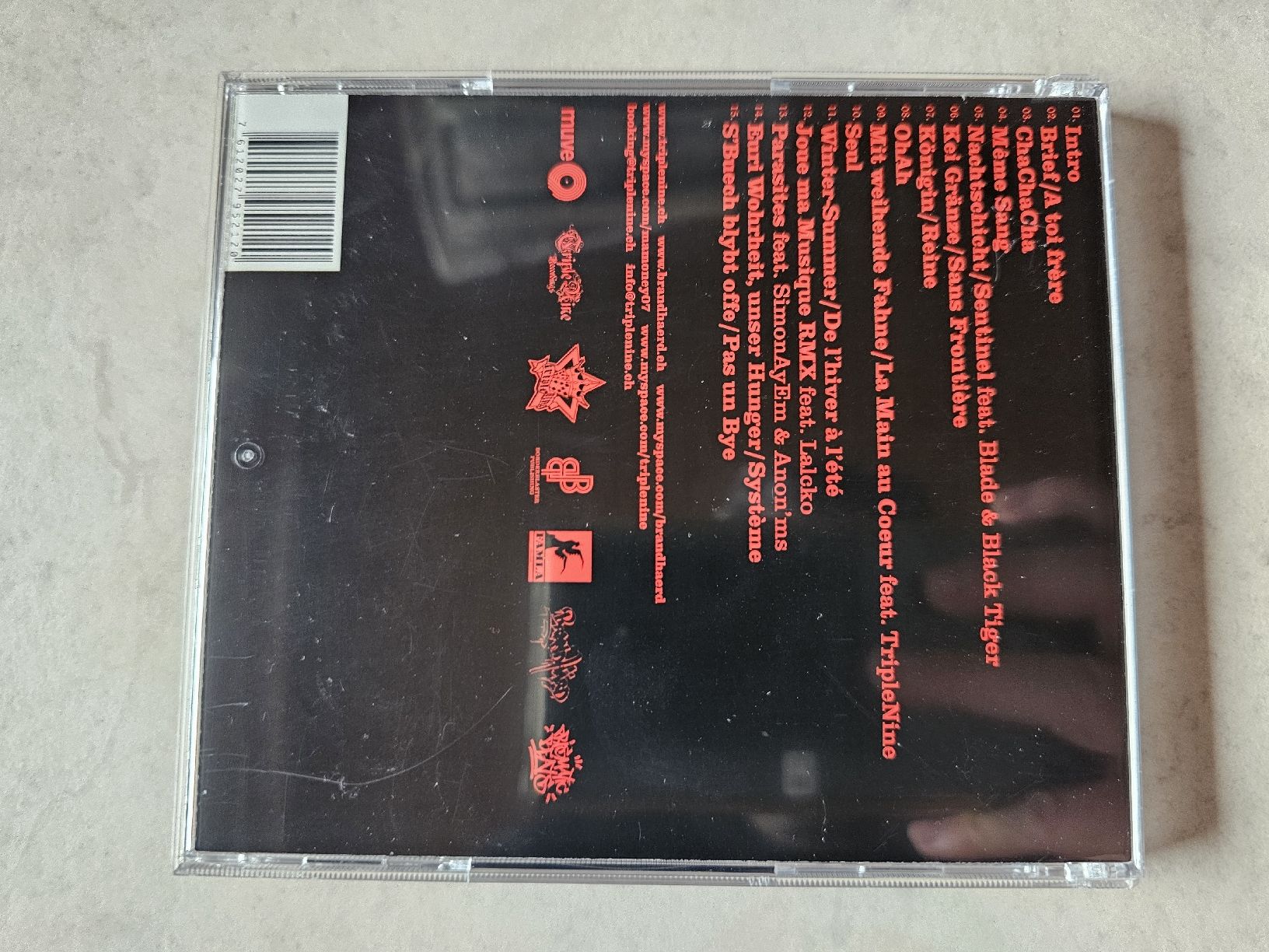 CD: Brandhärd & Mamoney  -  Même Sang – Usato da Schneisingen venduto da backstore24 1