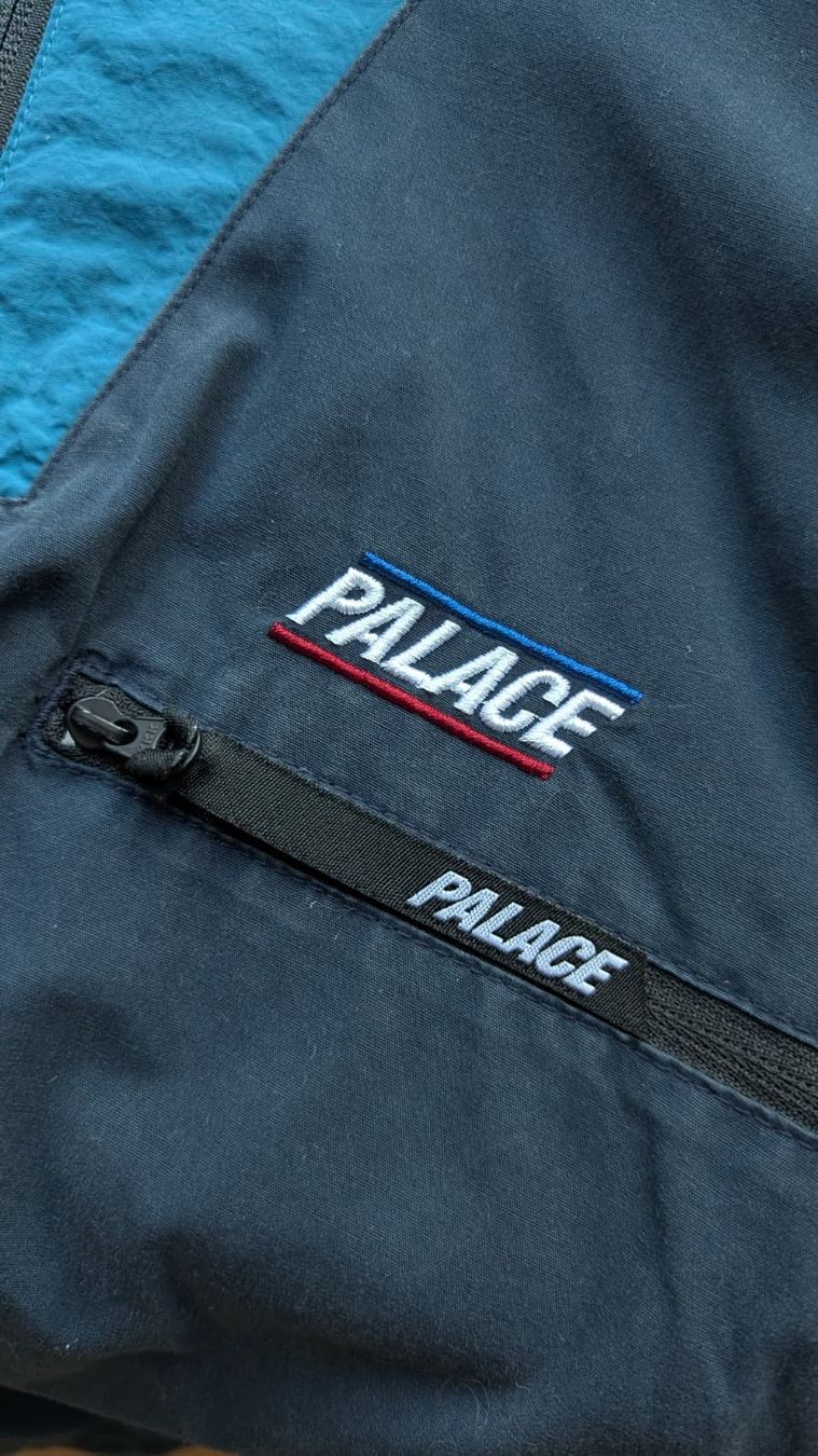 Palace Giacche: Palace Technical Half Zip Anorak Jacket Navy/Teal Size M – Usato da Therwil venduto da Fabian_D 3