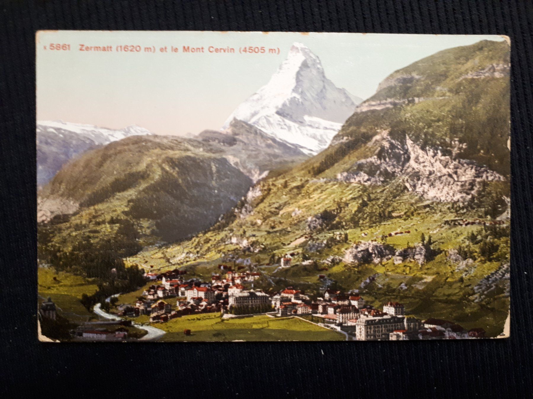 Ansichtskarten: ZERMATT MATTERHORN – Gebraucht aus Ponto Valentino von giorgia06