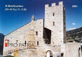 Markenheft Pro Patria 2001  ungestempelt