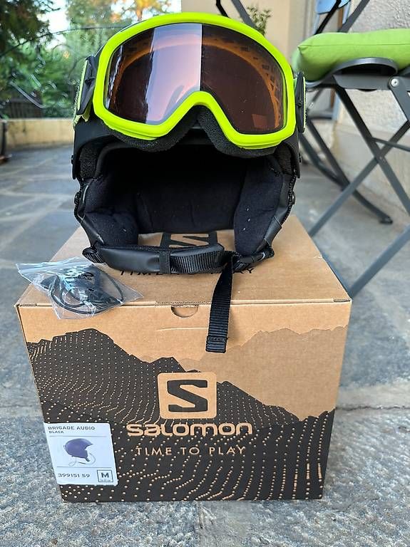 Salomon Caschi: Casque de ski Salomon enfant – Usato da Vessy venduto da ongaros 1