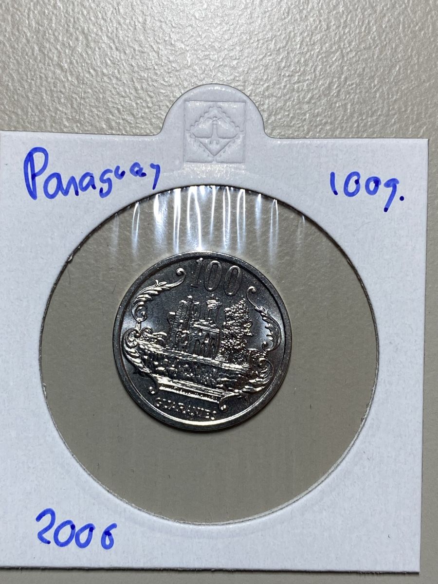 Tutti le monete: Paraguay - 100 guaranies - 2006 – Usato da Payerne venduto da Mike1682