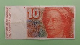 Schweizer Banknote 10.- (6. Serie)