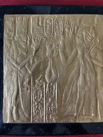 Tutanchamun Relief, 24 Karat Gold, auf Marmorplatte! TOP! (5