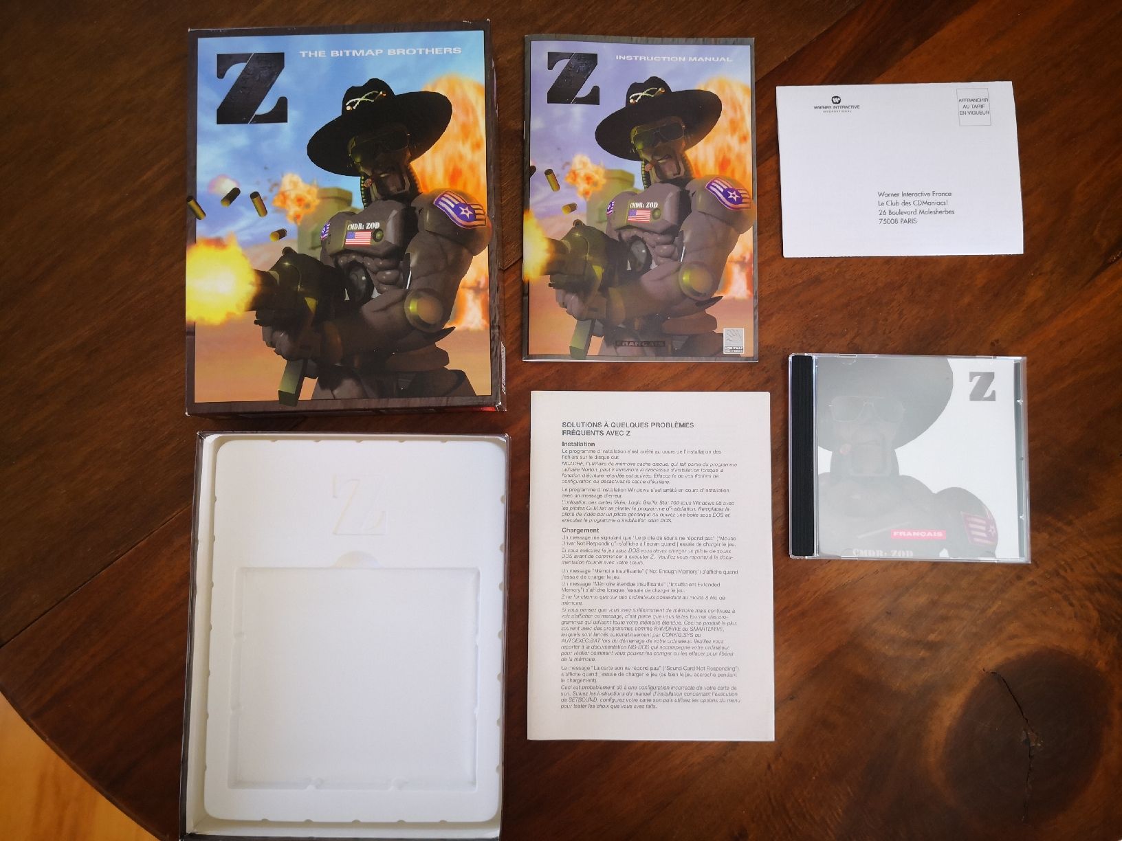 Giochi: Z (The Bitmap Brothers) Big Box FR – Usato da Peseux venduto da CatiArt 2
