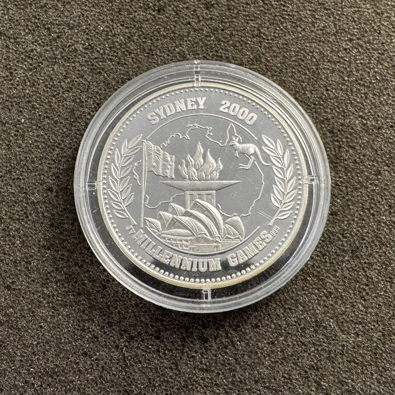 Alle Münzen: Medaille Silber Australien Sydney 2000 – Gebraucht aus Reitnau von tb-muenzen