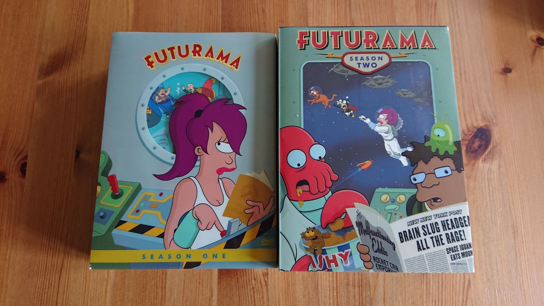 Tutti i DVDs: FUTURAMA Staffel 1 bis 4 auf DVD – Usato da Wilderswil venduto da Exebub 2