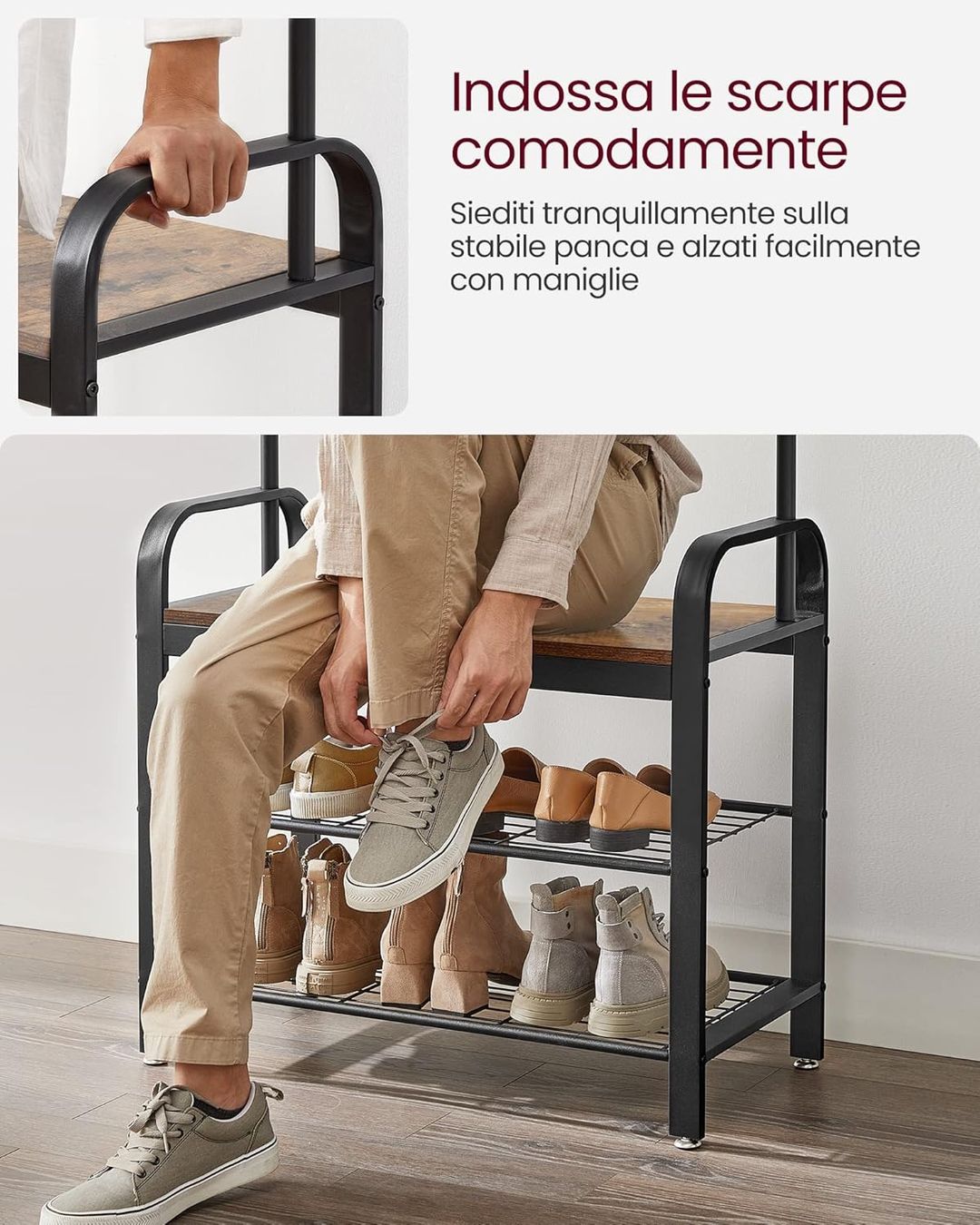 Guardaroba: Industrie Design Garderobe/Kleiderständer‪ – Nuovo e nell'imballaggio originale da Lopagno venduto da CLep 6