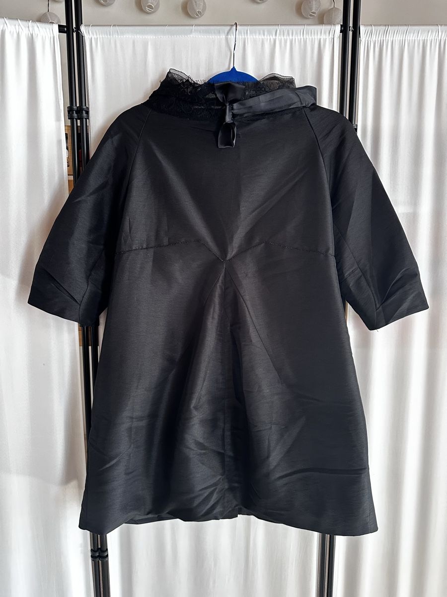 Kleider: Robe noire élégante structurée – taille 4 – Gebraucht aus Villeneuve VD von tat_9fhl 3