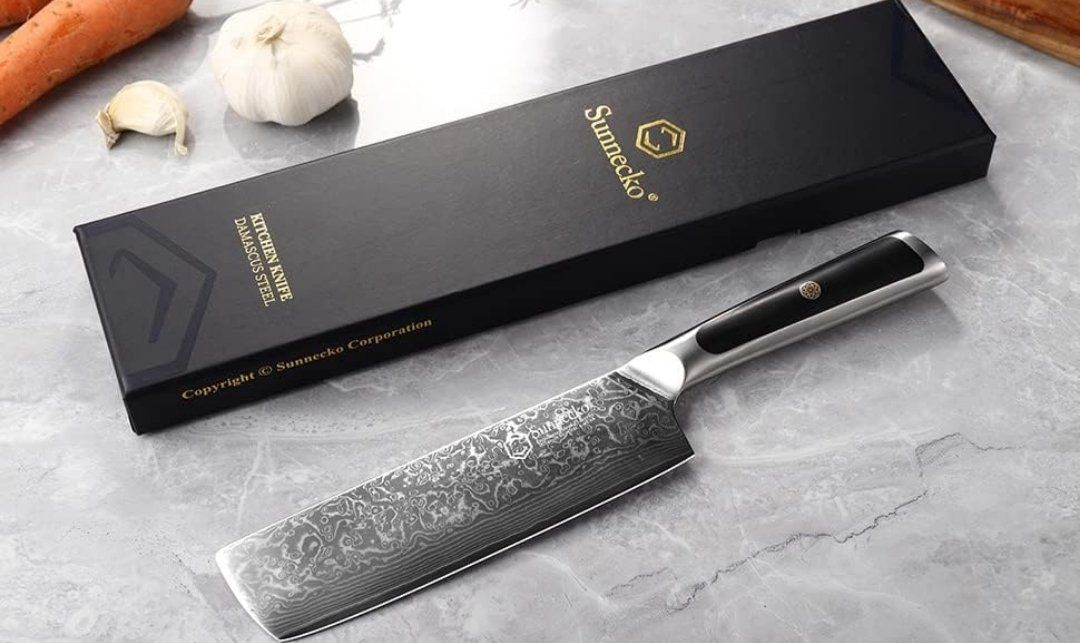 Küchenmesser: 18cm Nakiri Messer Küchenmesser Damastmesser – Neu und originalverpackt aus Oberentfelden von sch_8bt6 6