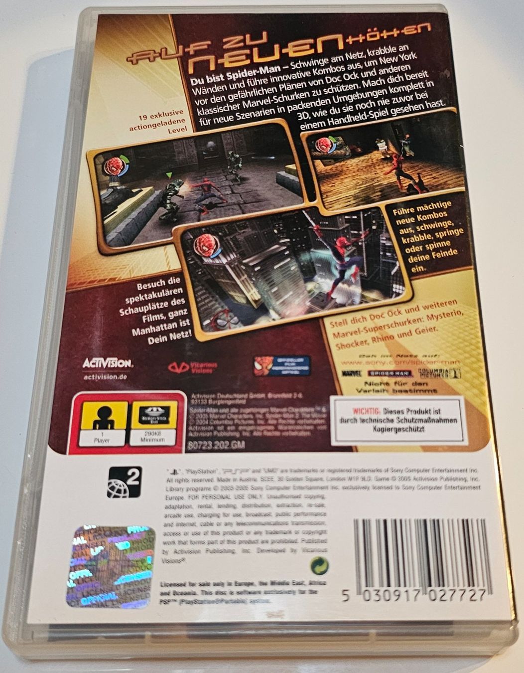 Sony Spiele: PSP Spiel - Spider-Man 2 – Gebraucht aus La Garde von The_Hammer76 1