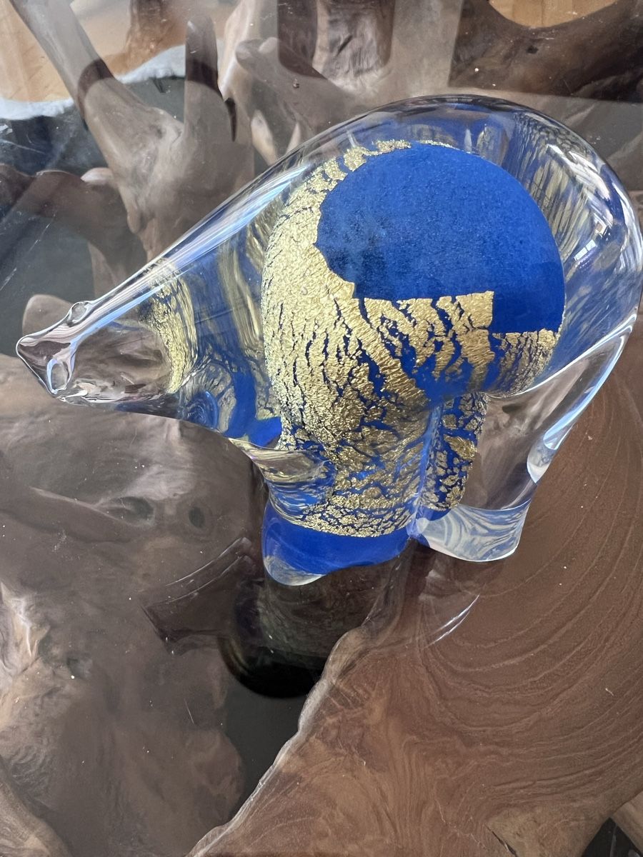 Skulpturen & Statuen: Glasskulptur Bär – Studioglas Strömbergshyttan Sweden – Neu (gemäss Beschreibung) aus Gockhausen von geo_ydf6