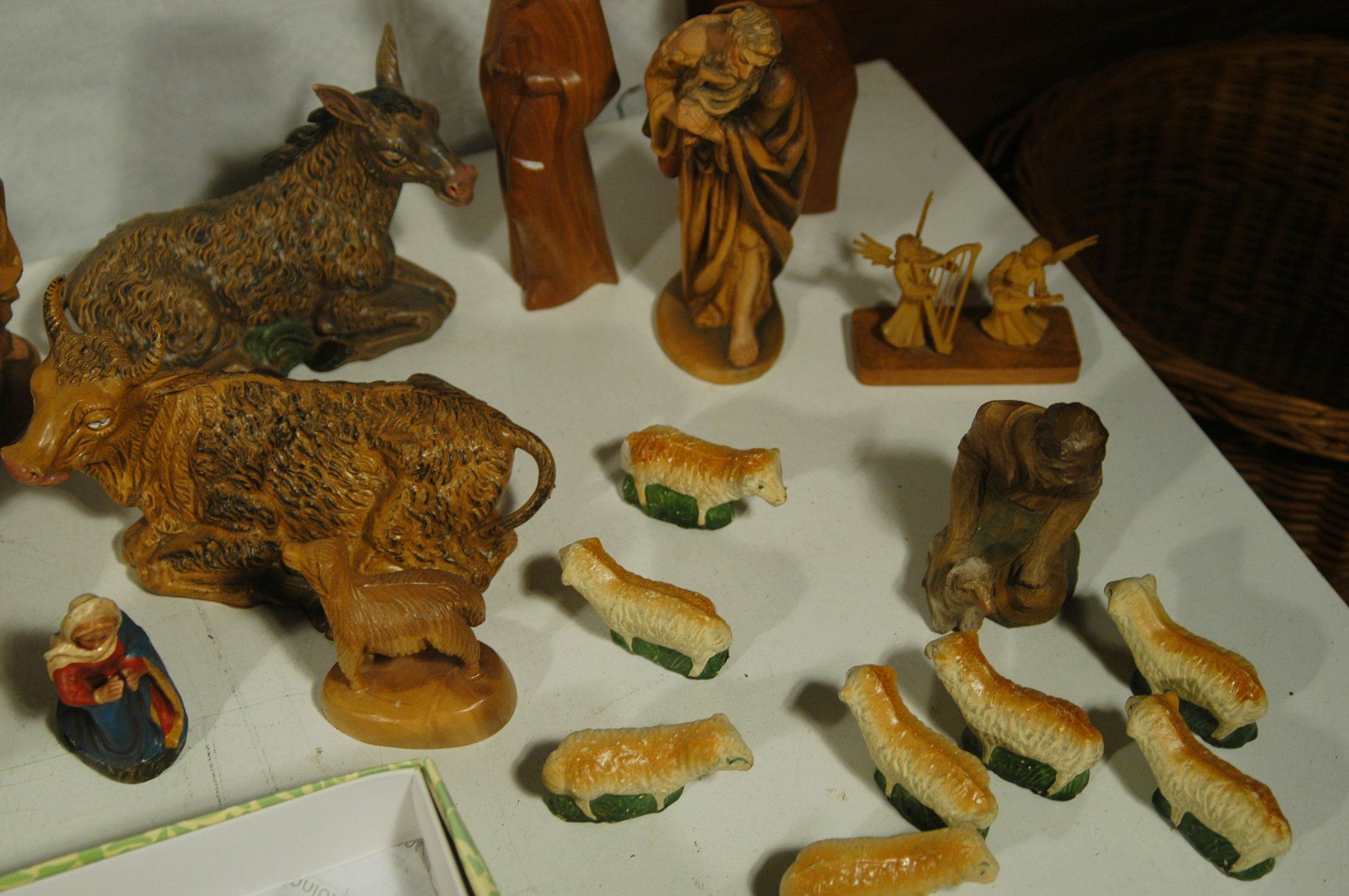 Statuette: Krippenfiguren grosse Konvolut, diverse – Usato da Herisau venduto da Wisen 7