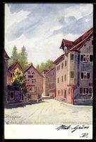 Winterthur, Steiggasse, Strassenpartie