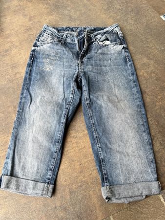 Damen Jeans Shorts Soccx Denim blau Grösse 27 gebraucht