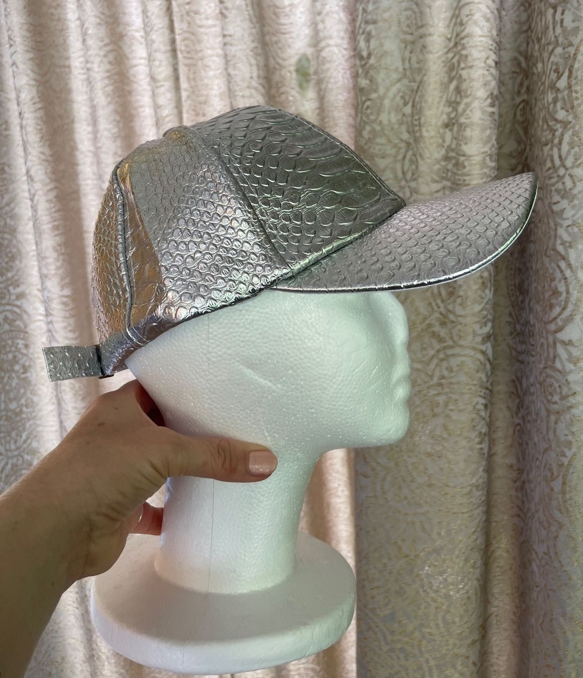 Accessori per capelli: cappello in argento con printe pitone – Nuovo e nell'imballaggio originale da Gordevio venduto da LanaZimm 4
