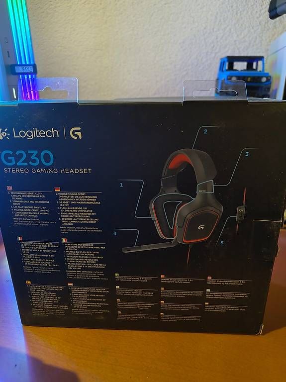 Logitech Cuffie: Logitech G230 Headset ungebraucht – Nuovo e nell'imballaggio originale da Mandach venduto da Miata-Werke 1