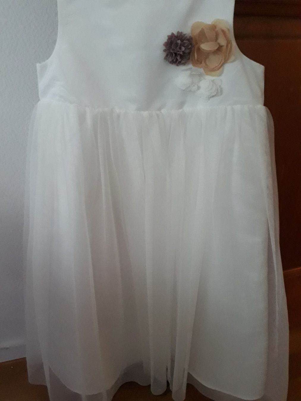 Kleider & Röcke: Süsses Festkleid mit Haarschleife gr.134 – Gebraucht aus Zürich von zhch15 5