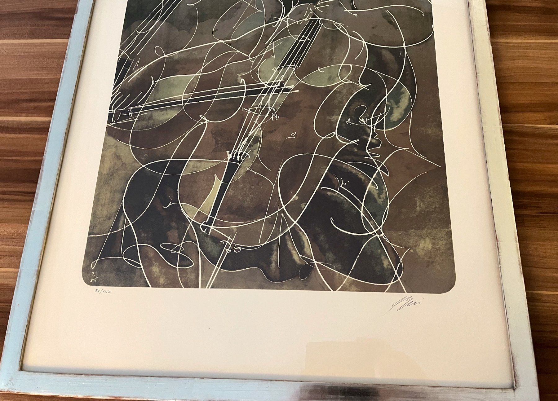 Grafica & Litografie: Hans Erni Original Litho "Variationen" 80/150 Handsigniert – Usato da Arch venduto da ZEITFELS 4