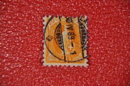 66B Stehende Helvetia gestempelt