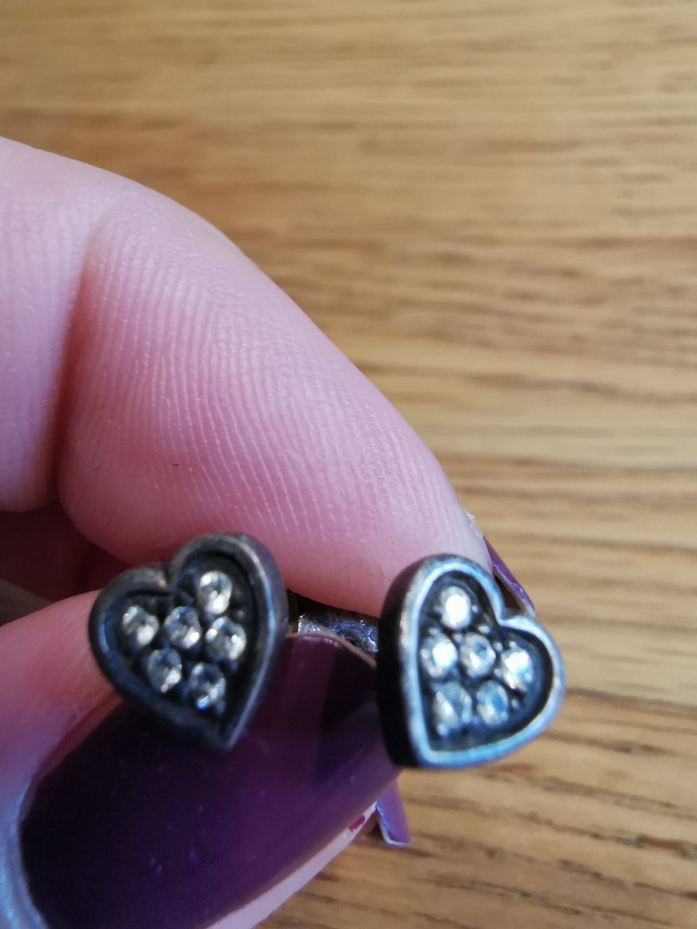 Thomas Sabo Orecchini pendenti & Orecchini a lobo: Silberne Herz Ohrstecker mit Steinchen Thomas Sabo – Usato da Gunzgen venduto da 0Aurin0