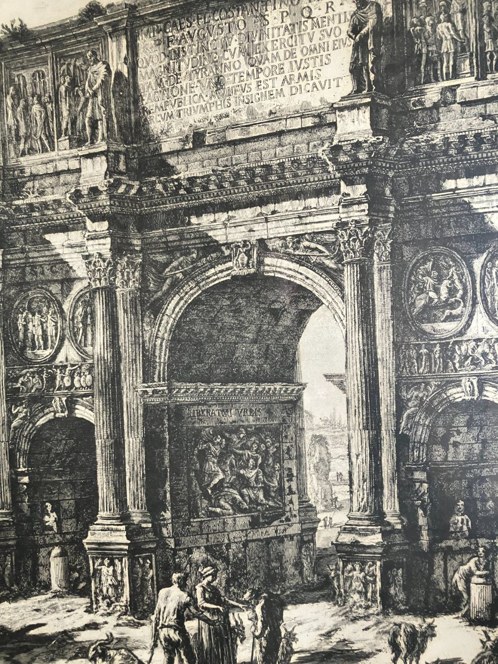 Incisioni: Piranesi, der Konstantinsbogen – Usato da Männedorf venduto da Amleto3 7