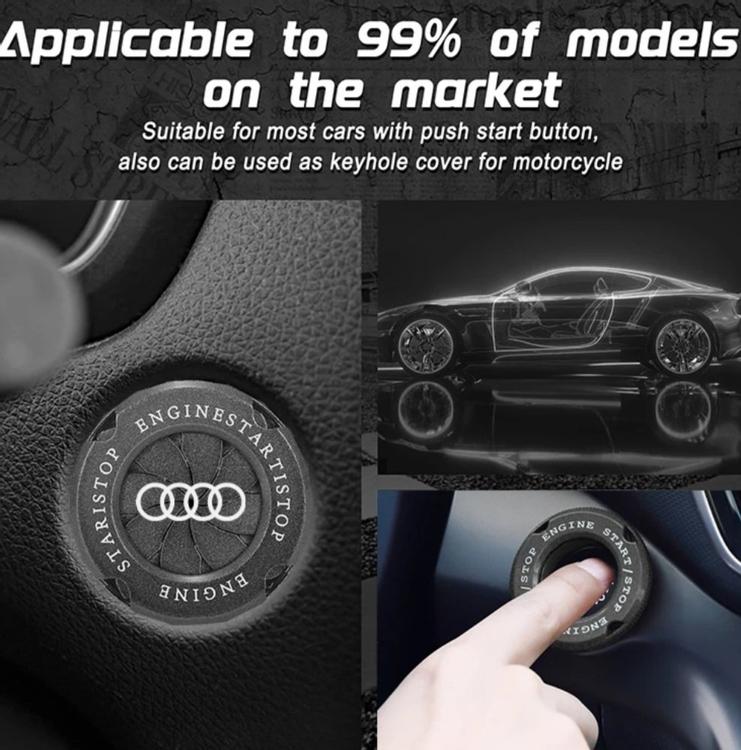 Button Key Cover for Audi