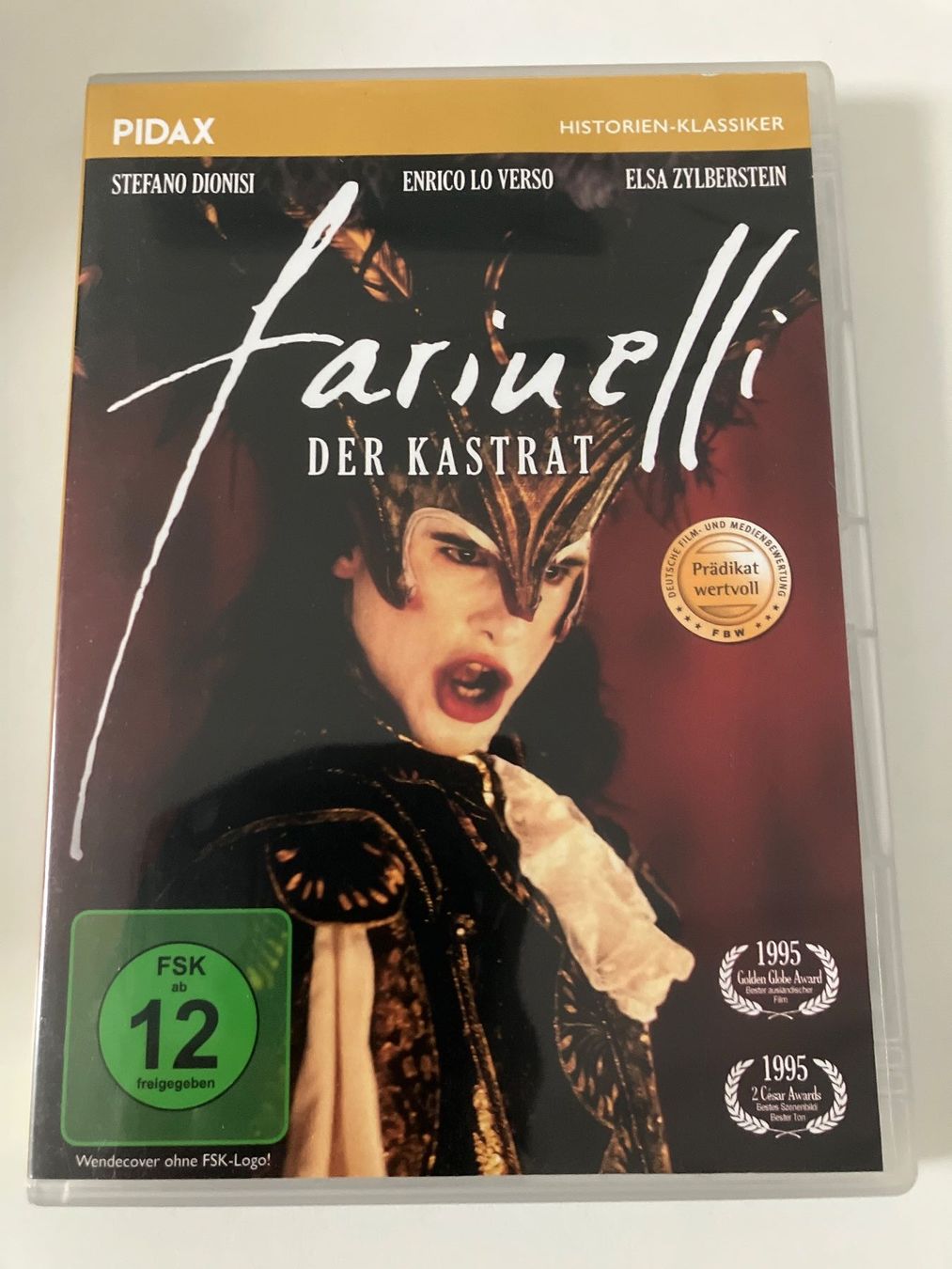 Tutti i DVDs: Farinelli der Kastrat (DVD) – Usato da Arbon venduto da HelFer01