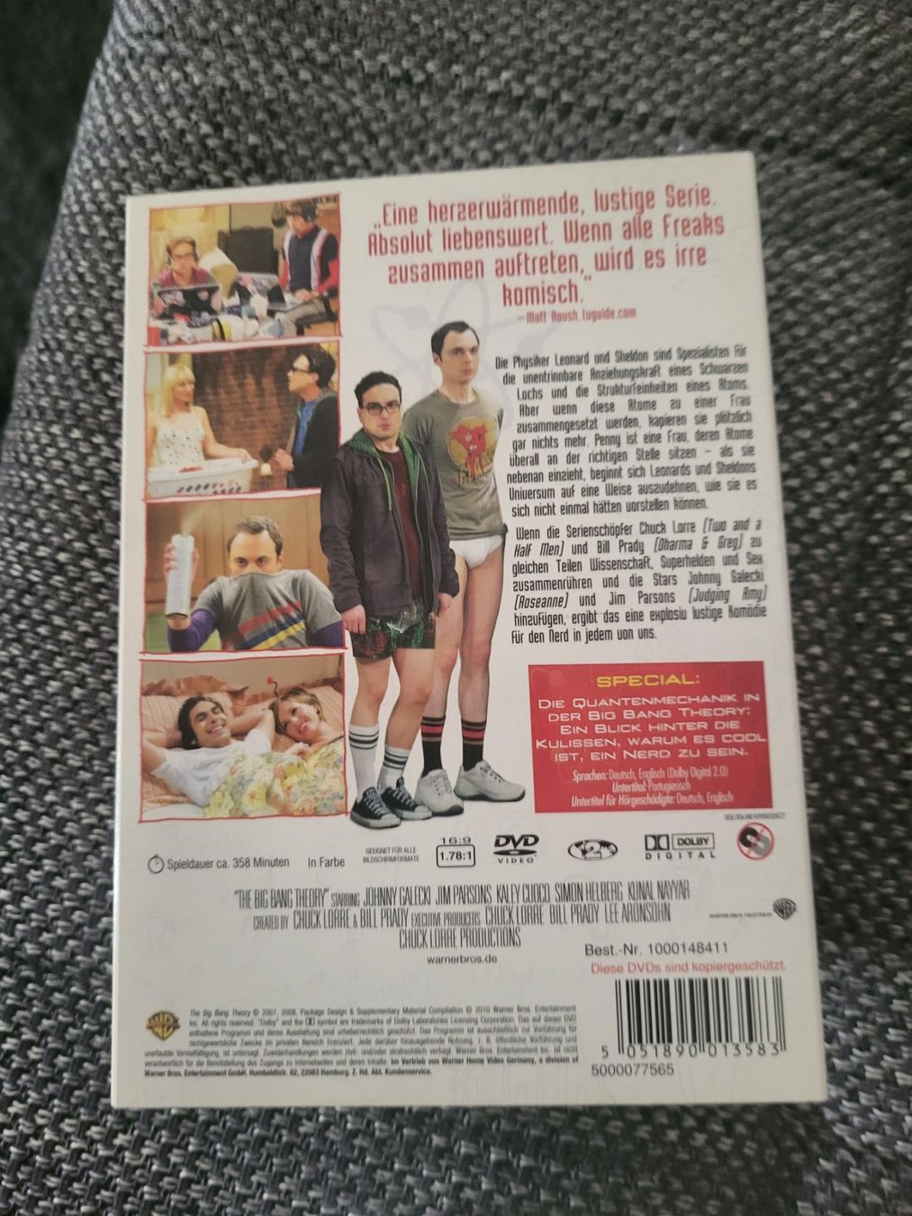 Tutti i DVDs: Big Bang Theory - Staffeln 1-4 – Usato da Sevelen venduto da Cleo82 1