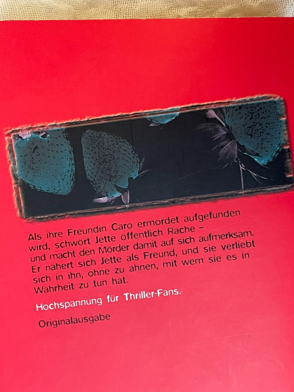 Libri: Monika Feth / Der Erdbeerpflücker – Usato da Reinach AG venduto da Nahe 1