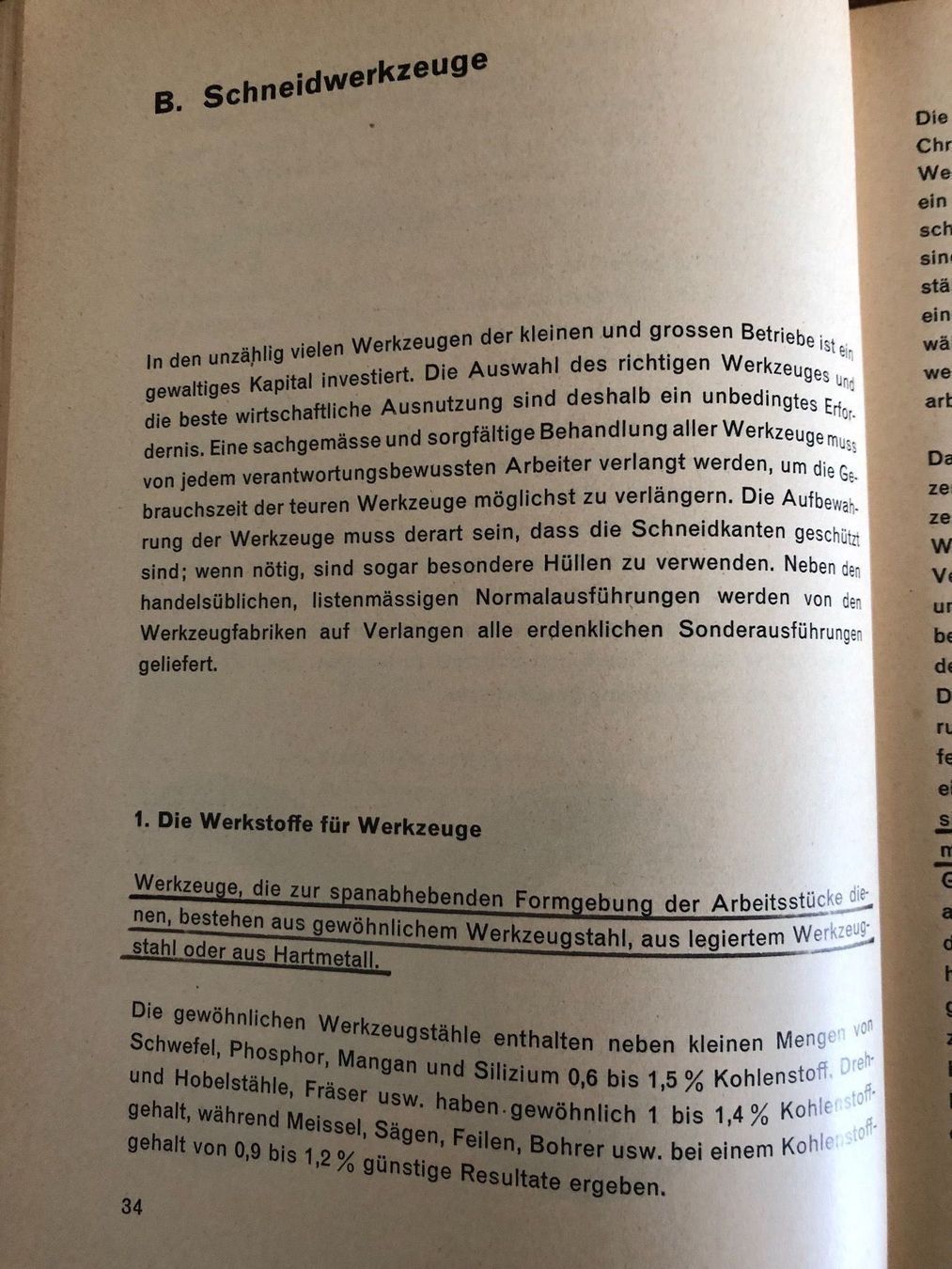 Libri: Werkzeugkunde 1953 – Usato da Petit-Lancy venduto da Hastala42 8