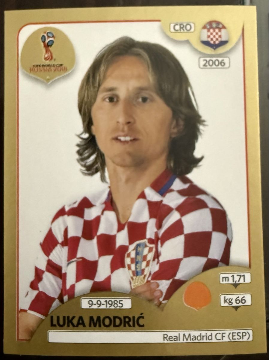 Panini Sammelbilder & Trading cards: Sticker Panini Coupe du Monde 2018 - Luka Modric – Neu (gemäss Beschreibung) aus Henniez von Pichurri