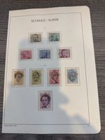 Schweizer Briefmarken Sammlung 1971-72 - Top Zustand!