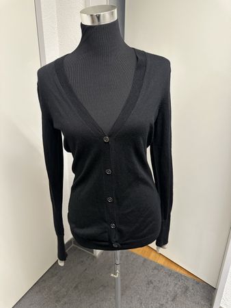 Cardigan von Burberry Brit, schwarz, M, merino