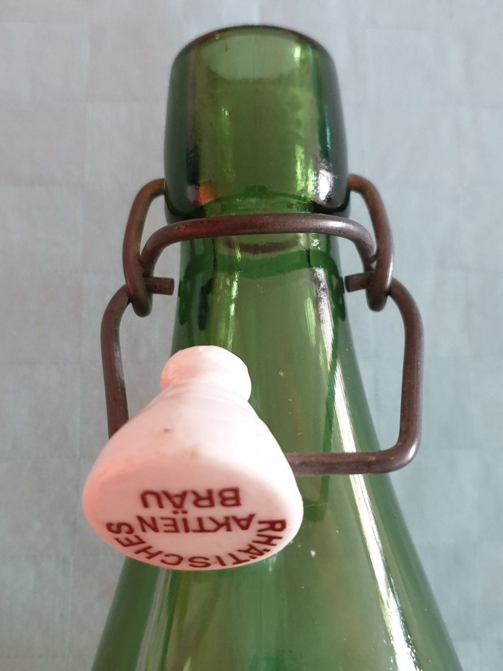 Bicchieri, Caraffe & Bottiglie: alte Bierflasche BÜLACH – Usato da Mörschwil venduto da spirspi 6