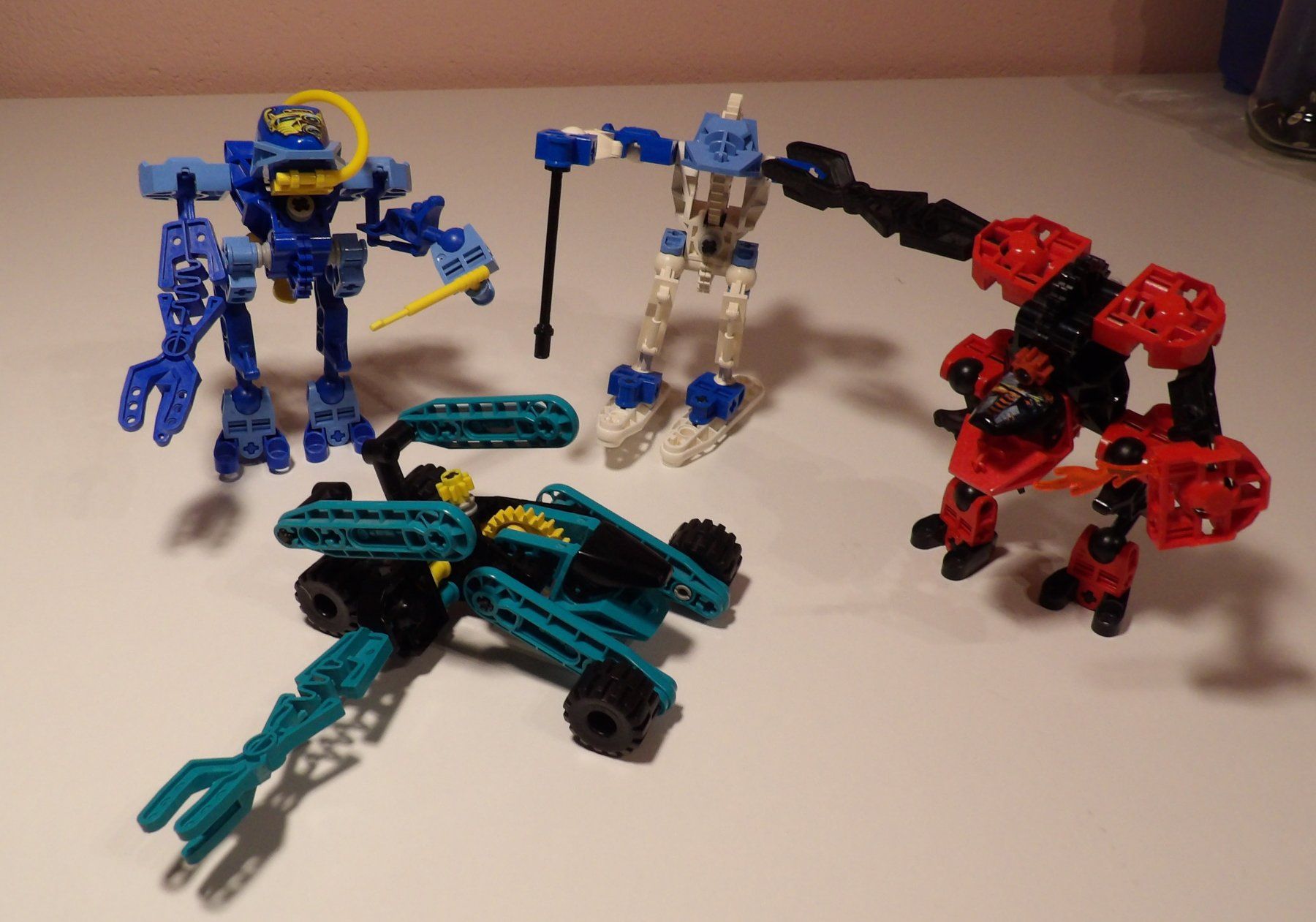 Lego Kit di costruzioni: Lego Technic, 4 Slizers 8500 - 8503 – Usato da Niederlenz venduto da Steff99